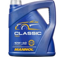 Масло моторное полусинтетическое CLASSIC 10W40 4 л MANNOL 1101