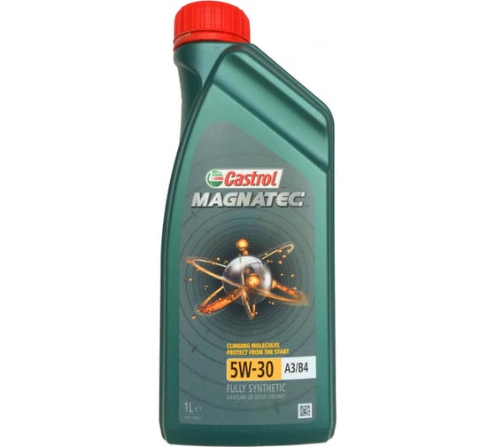 Моторное масло синтетическое Magnatec 5w30 A3/B4, 1 л Castrol 156ED4 1