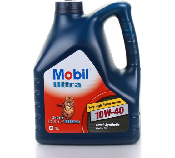Моторное масло полусинтетическое Ultra 10W40, 4 л Mobil 152197/152624
