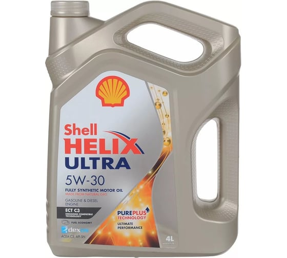 Моторное масло Синтетическое Helix Ultra ECT С3 5w30, 4 л Shell 550042847