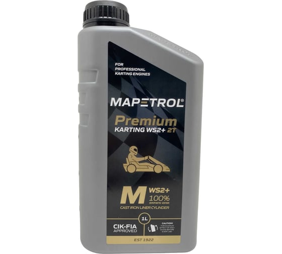 Моторное масло MAPETROL PREMIUM KARTING WS2+ 2T M 1л MAP0338
