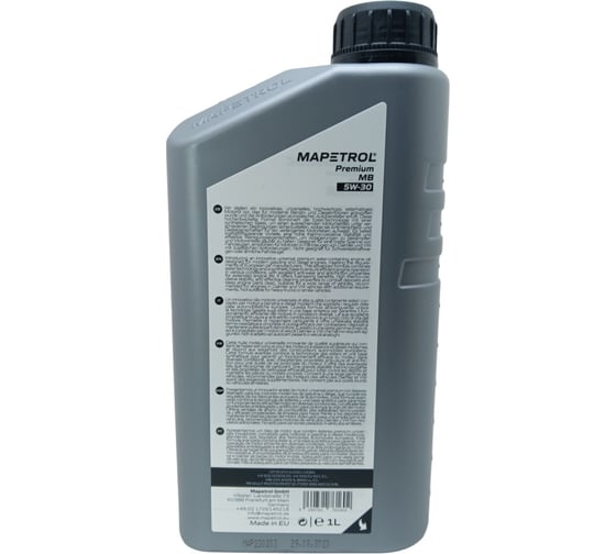 Моторное масло MAPETROL PREMIUM MB 5W-30 1л MAP0412