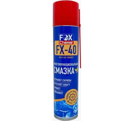 Многофункциональная смазка Fox Chemie с ароматом банана fx-40 400мл LMF94