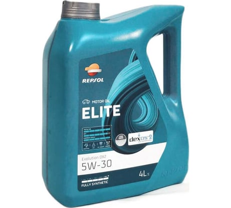 Моторное масло REPSOL elite evolution dx2 5w-30, 4 л 60125R
