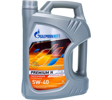 Масло GAZPROMNEFT Premium N 5W-40 5л 253140424