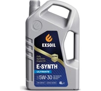 Моторное масло EXSOIL E-SYNTH Ultimate SAE 5W-30 4 л 8352-0040