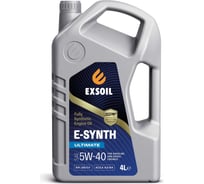 Моторное масло EXSOIL E-SYNTH Ultimate SAE 5W-40 4 л 8350-0040