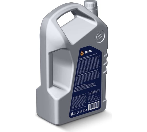 Моторное масло EXSOIL E-SYNTH Ultimate SAE 5W-40 4 л 8350-0040