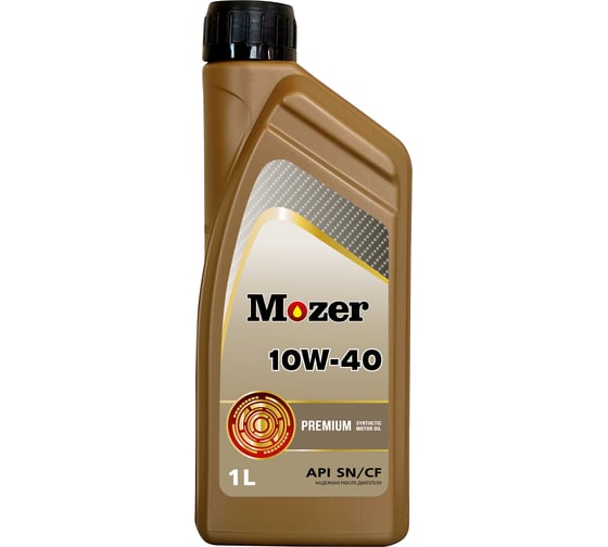 Моторное масло Mozer Premium SAE 10w-40, API SN/CF, канистра 1 л 4635352
