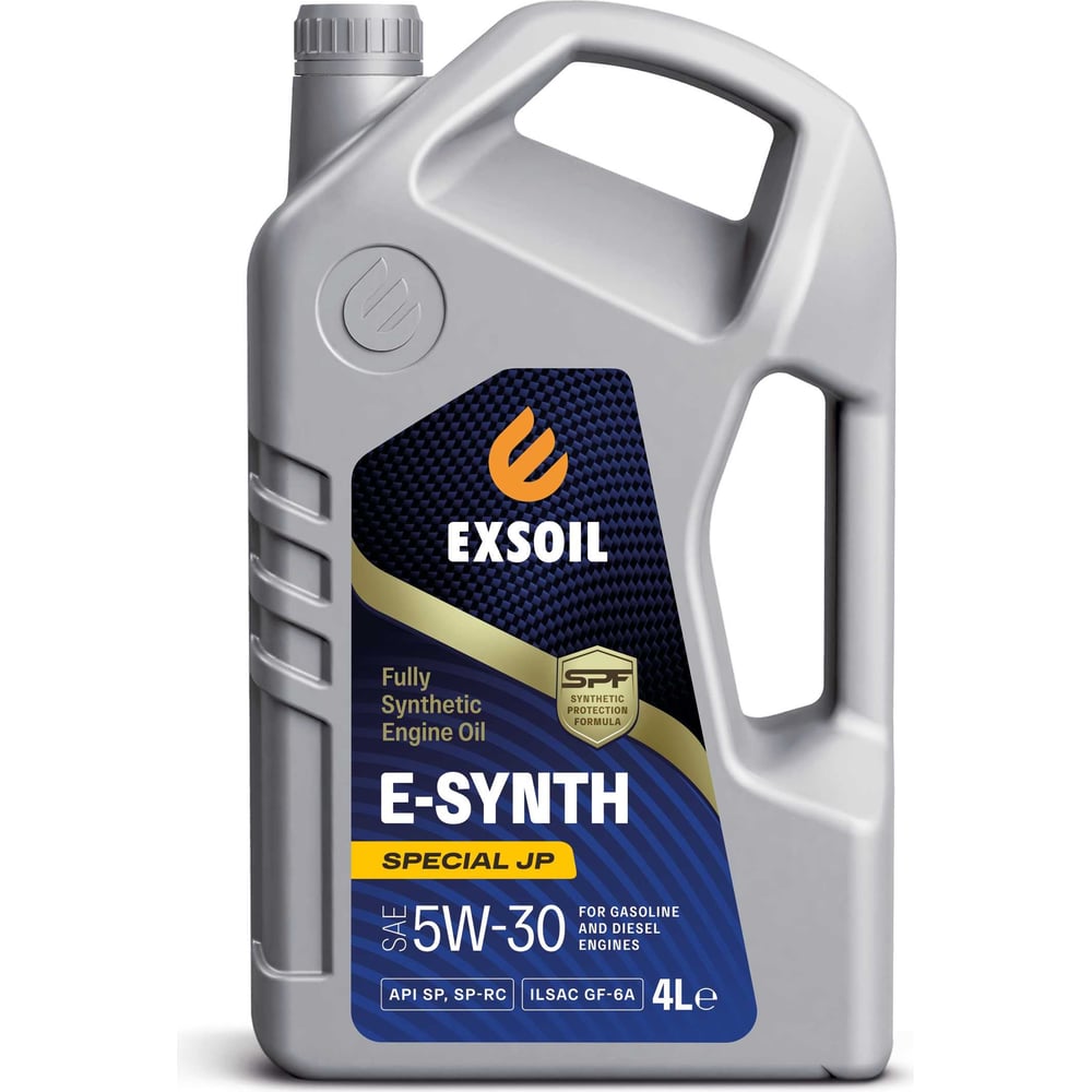 Моторное масло EXSOIL E-SYNTH Special JP SAE 5W-30 4 л 8363-0040 - выгодная  цена, отзывы, характеристики, фото - купить в Москве и РФ