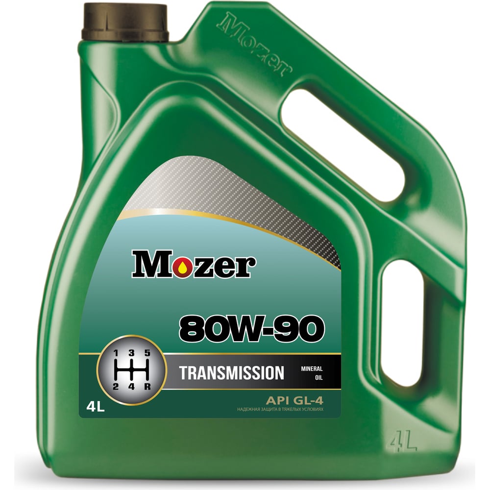 Трансмиссионное масло Mozer Transmission SAE 80w-90, API GL-4, канистра ...