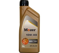Моторное масло MOZER Super SAE 10w-40 API SG/CD, канистра 1 л 4636847