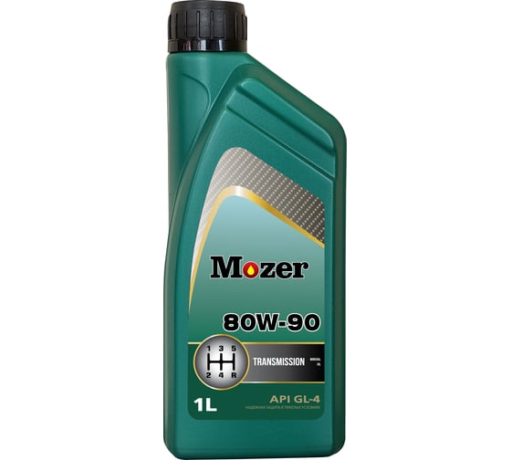 Трансмиссионное масло Mozer Transmission SAE 80w-90, API GL-4, канистра 1 л 4607717