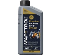 Моторное масло MAPETROL PREMIUM SN PLUS GF-5 5W-30 1 л MAP0017