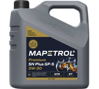 Моторное масло MAPETROL PREMIUM SN PLUS GF-5 5W-30 4 л MAP0018