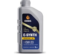 Моторное масло EXSOIL E-SYNTH Special JP SAE 0W-20 1 л 8364-0010