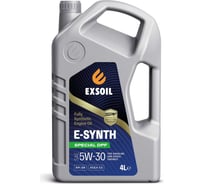 Моторное масло EXSOIL E-SYNTH Special DPF SAE 5W-30 4 л 8359-0040