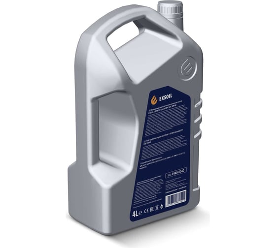 Моторное масло EXSOIL E-SYNTH Special DPF SAE 5W-40 4 л 8440-0040