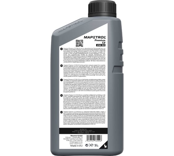 Моторное масло MAPETROL PREMIUM C2 0W-30 1 л MAP0032