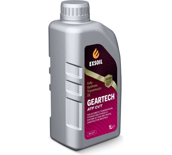 Трансмиссионное масло EXSOIL GEARTECH АТF СVT DEX-CVT 1 л 8165-0010
