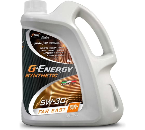 Масло G-ENERGY Масло Synthetic Far East 5W-30 5л 253142416