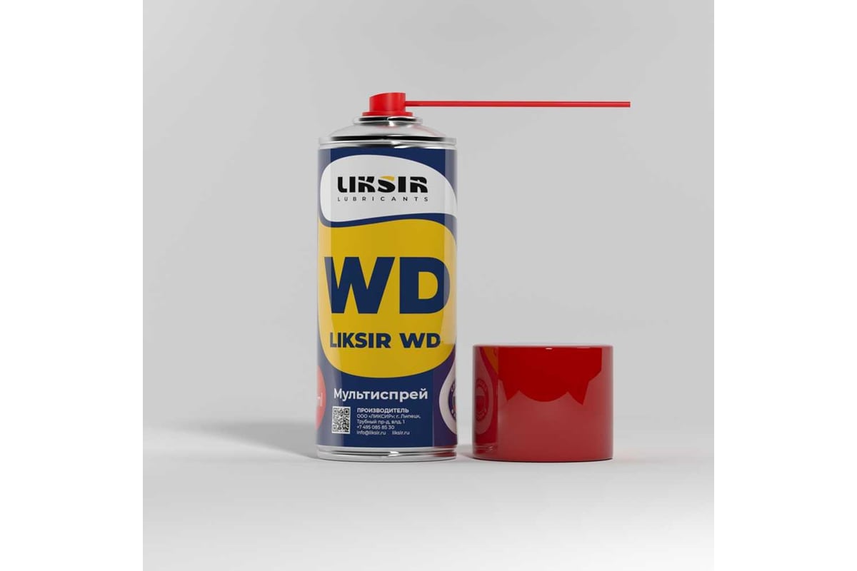 Мультиспрей LIKSIR WD Spray, 520 мл 500201 - выгодная цена, отзывы,  характеристики, фото - купить в Москве и РФ