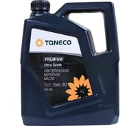 Моторное синтетическое масло TANECO 4 л Premium Ultra Synth SAE 5W-30 0000001059541