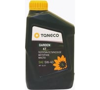 Моторное масло TANECO 1 л Garden 4T SAE 5W-40
