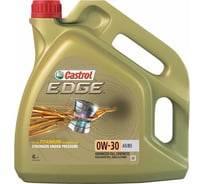 Масло моторное синтетическое EDGE Titanium FST 0w30 А5/В5 (4 л) Castrol 156E3F