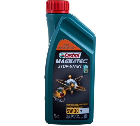 Масло моторное синтетическое Magnatec 5w30 A5 DUALOCK (1 л) Castrol 15CA3A 1