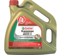 Трансмиссионное масло Transmax DEXRON VI MERCON LV (4 л) Castrol 156CAB