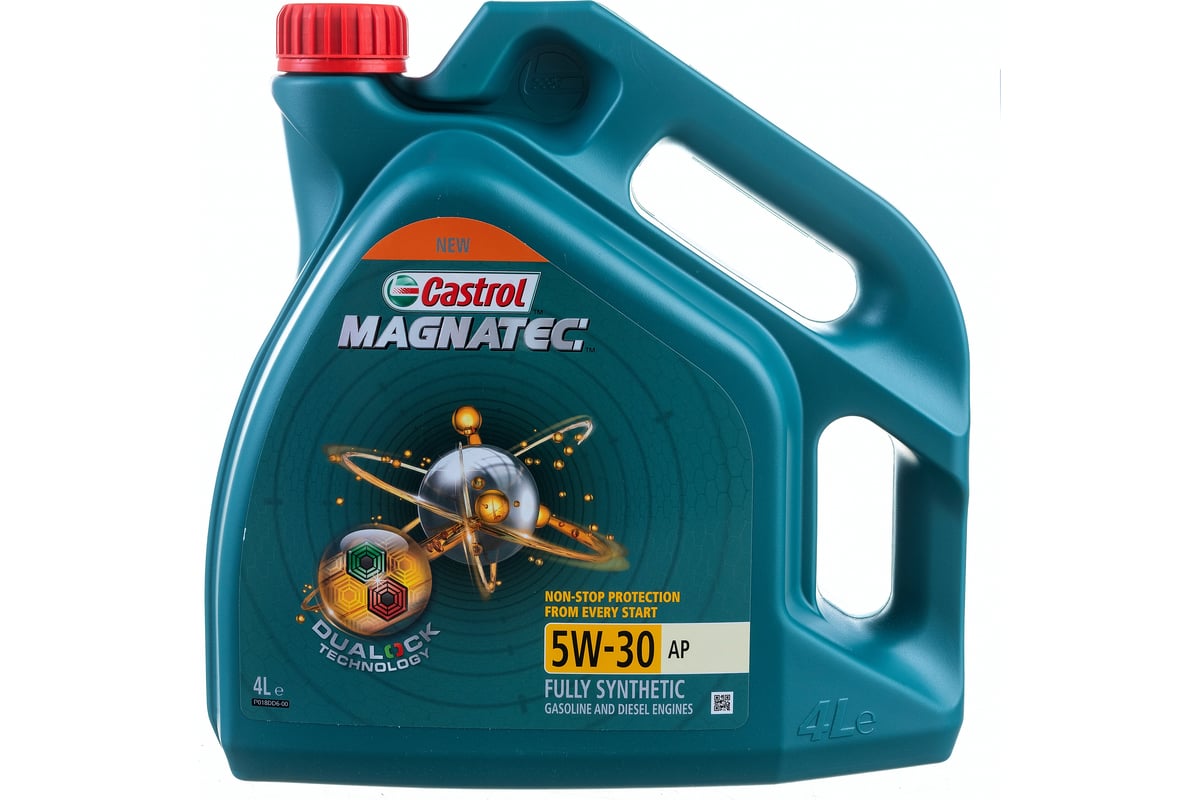 Масло моторное синтетическое Magnatec 5w30 AP SN/GF-5 DUALOCK (4 л) Castrol  15C93D - выгодная цена, отзывы, характеристики, фото - купить в Москве и РФ