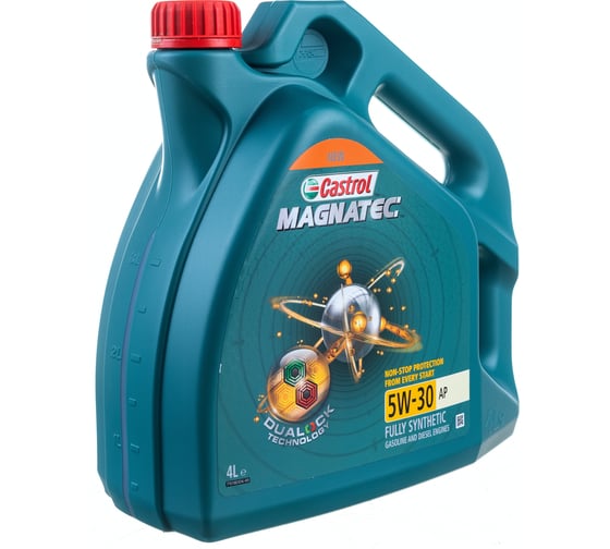 Масло моторное синтетическое Magnatec 5w30 AP SN/GF-5 DUALOCK (4 л) Castrol 15C93D
