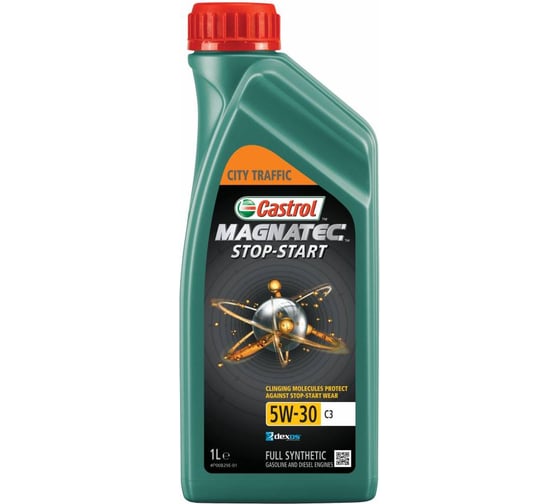 Масло моторное синтетическое Magnatec Stop-Start 5w30 C3 (1 л) Castrol 1572FA 1