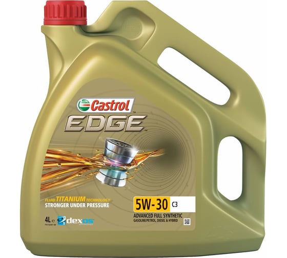 Масло моторное синтетическое EDGE 5w30 C3 (4 л) Castrol 15A568