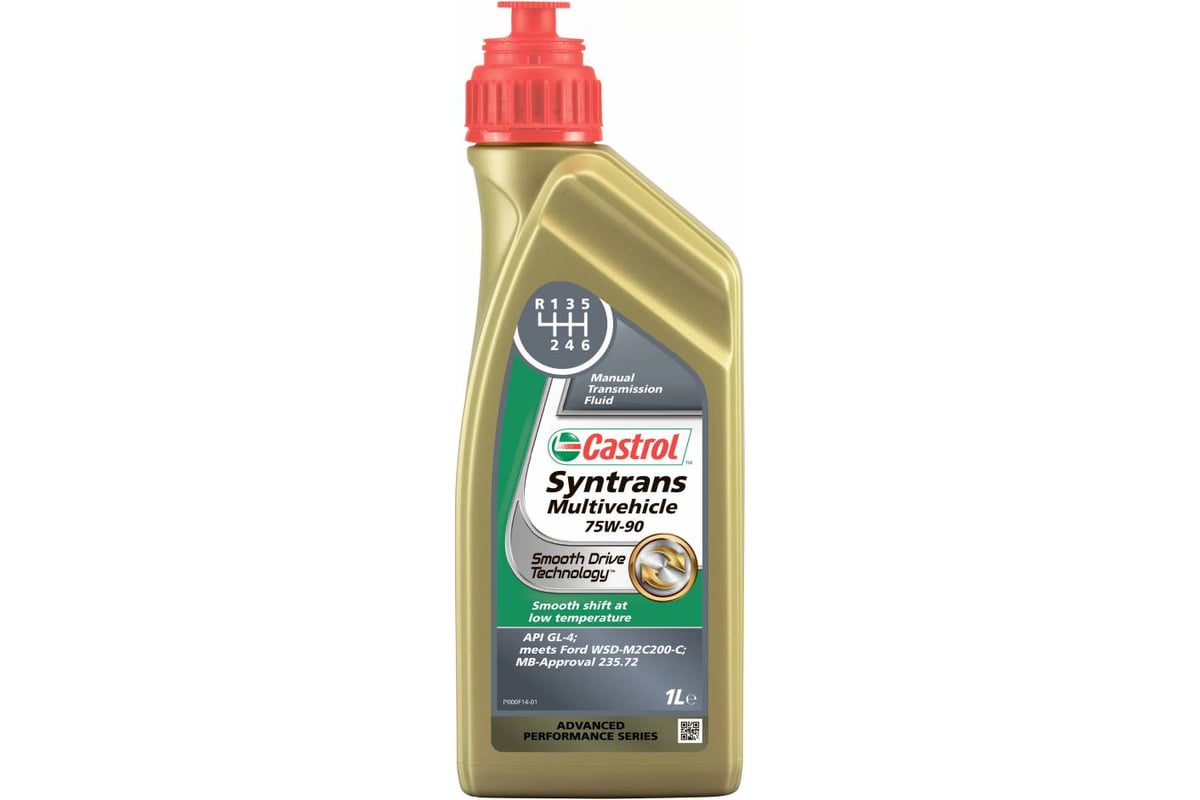 Трансмиссионное масло Syntrans Multivehicle 75W-90 (1 л) Castrol 154FA3 ...