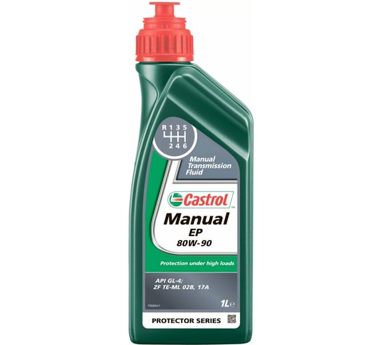 Трансмиссионное масло Manual EP 80W-90 (1 л) Castrol 154F6D 1
