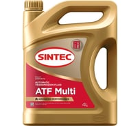 Трансмиссионное масло Sintec ATF Multi, 4л 324710