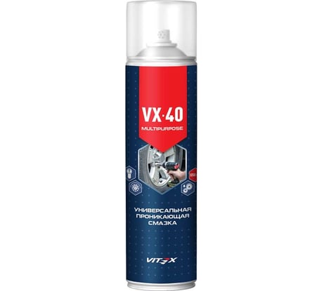 Смазка проникающая VITEX VX-40 универсальная 650 мл v905521