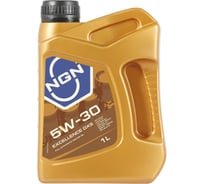 Моторное масло NGN EXCELLENCE DXS синтетическое, 1 л, 5W-30, API SN/CF, ACEA C2/C3, Renault RN17, VW 505.01, MB 229.51, MB 229.52, MB 229.31, BMW Longlife-04, GM dexos 2, VW 505.00, OV0401547, Renault RN0700 / 0710, Dexos V272085651