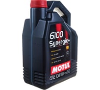 Моторное масло 6100 Synergie+ 10W40 4 л MOTUL 109463