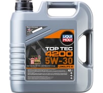 НС-синтетическое моторное масло Top Tec 4200 (5W-30; SN; C3; 4 л)  LIQUI MOLY 3715D