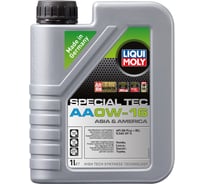 НС-синтетическое моторное масло Special Tec AA (0W-16; SN Plus + RC; GF-5; 1 л) LIQUI MOLY 21326