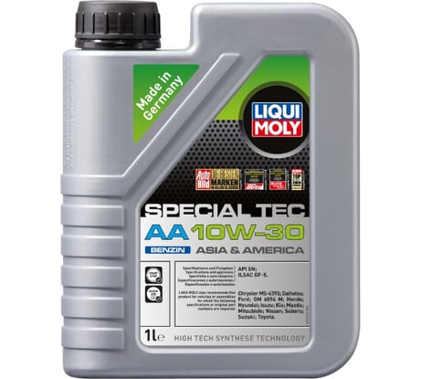 НС-синтетическое моторное масло Special Tec AA Benzin (10W-30; SN; GF-5; 1 л) LIQUI MOLY 21336
