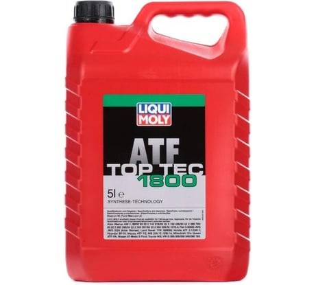 НС-синтетическое трансмиссионное масло (ATF 1800; 5л) для АКПП Top Tec LIQUI MOLY 39020