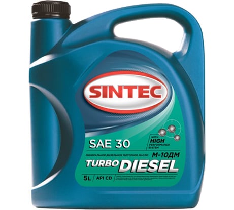 Моторное масло Sintec Турбо Дизель М-10ДМ CD 5 л 122435
