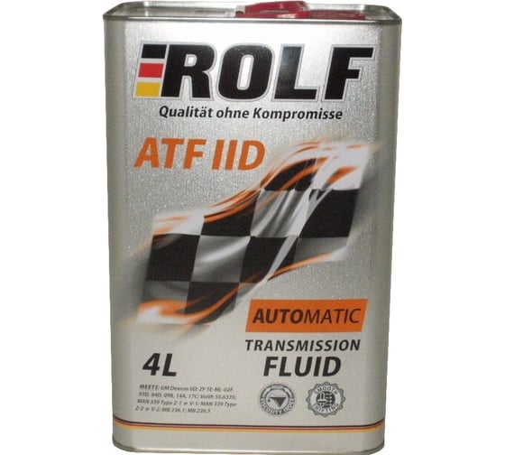 Масло Rolf ATF II 4 л 322241 1