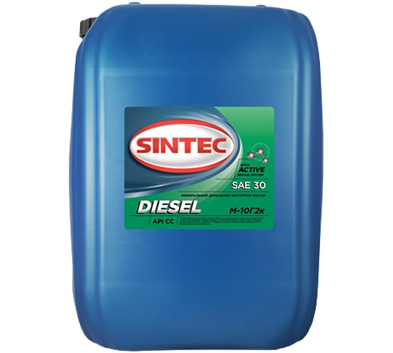 Моторное масло Sintec Дизель М-10Г2к CC 10 л 122429
