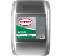 Моторное масло Sintec Дизель М-10Г2к CC 20 л 122430