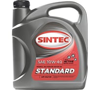 Моторное масло Sintec Стандарт 10W-40 SG/CD 4 л 900310